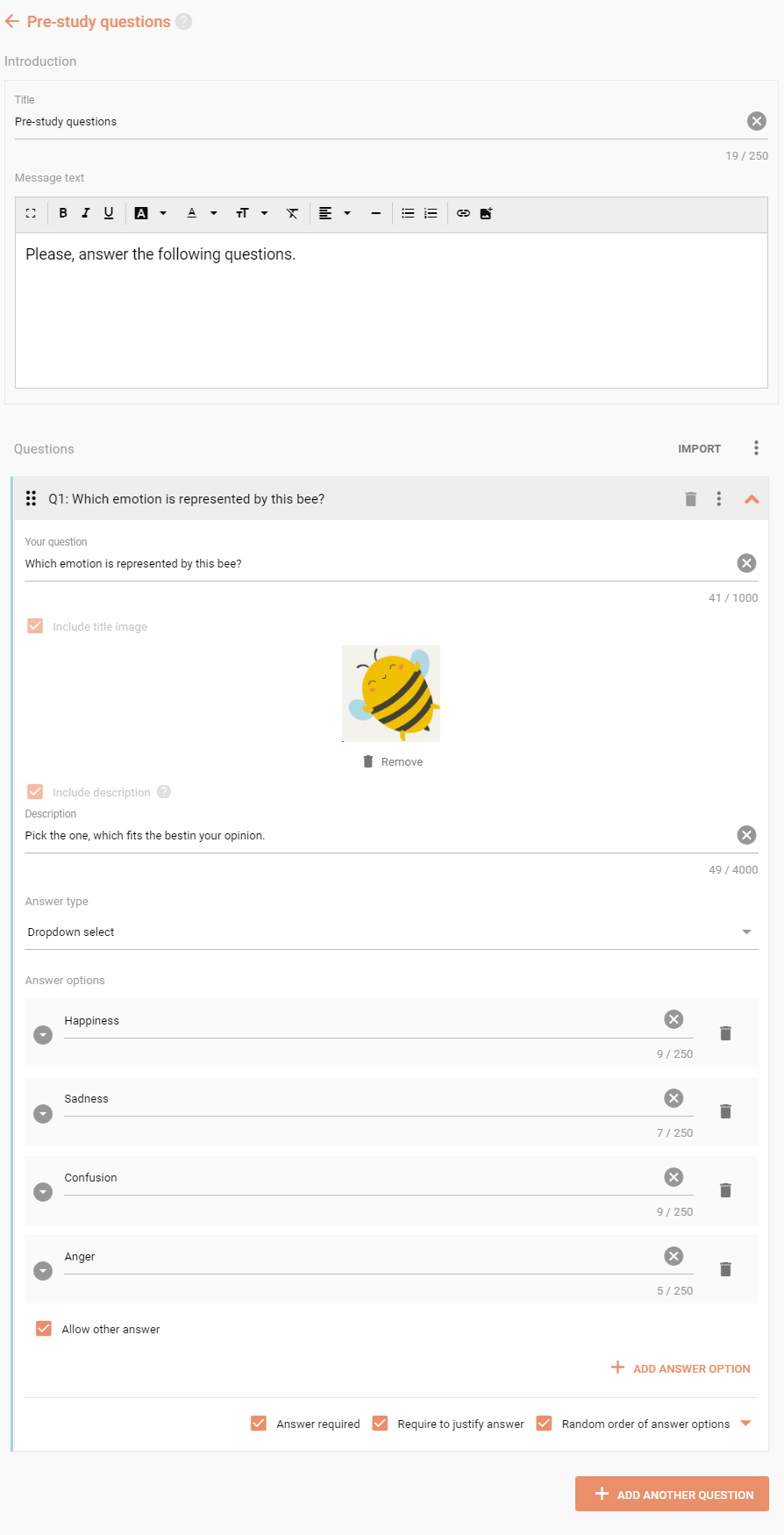 Write your questions